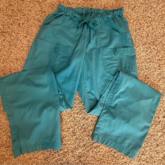 UA BUTTER-SOFT STRETCH WOMEN'S 10-POCKET DRAWSTRING SCRUB PANTS Small - Picture 12 of 12